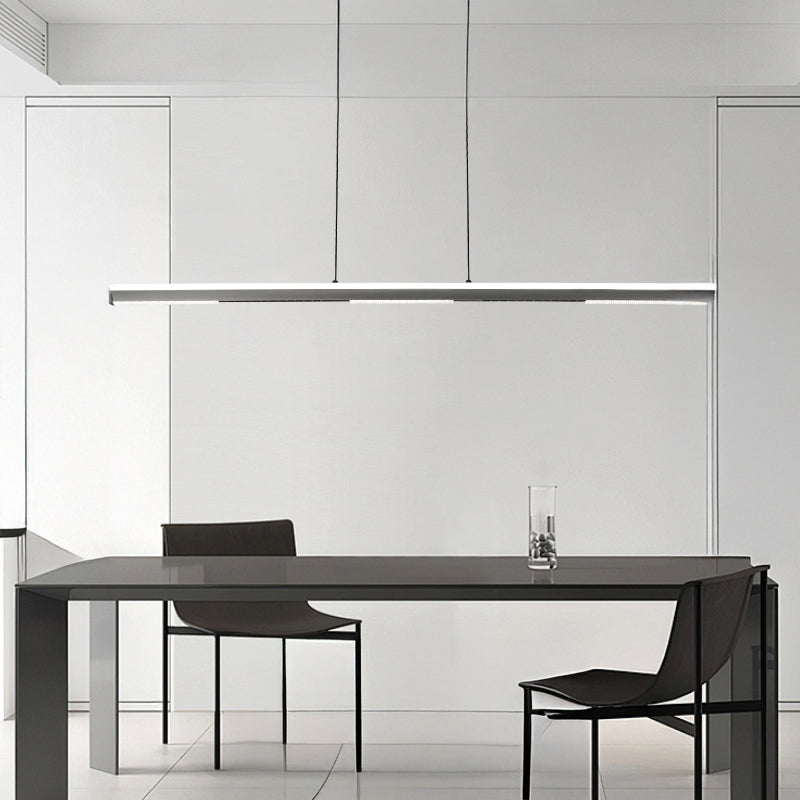 DOSSE A Linear Chandelier by Lampadom - close-up