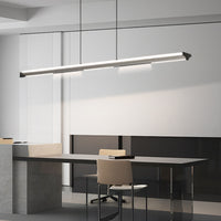 DOSSE A Linear Chandelier by Lampadom - side view