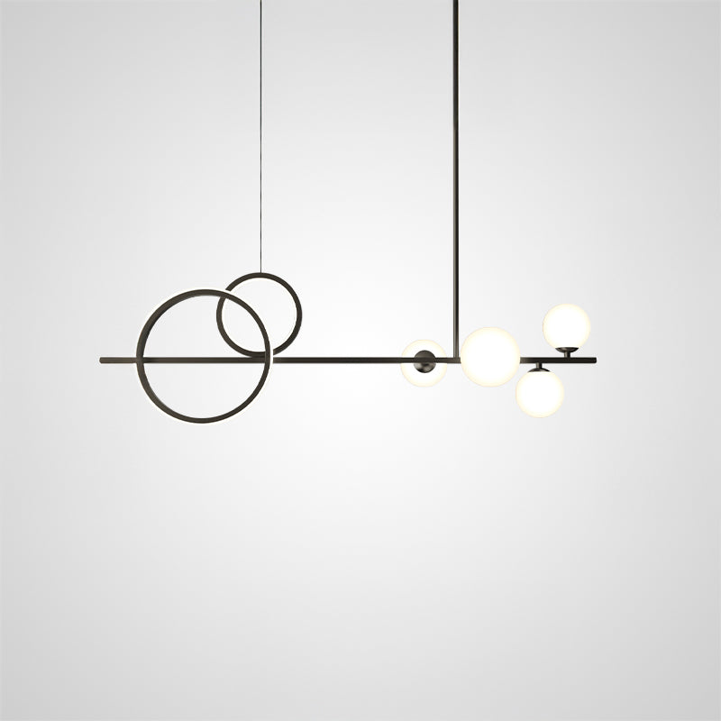 DOVER Linear Chandelier by Lampadom - view 9