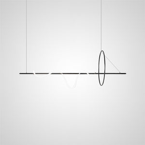DRESDEN Linear Chandelier by Lampadom