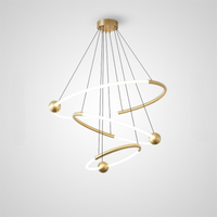 ECLIPTICA Ring Chandelier by Lampadom - view 15