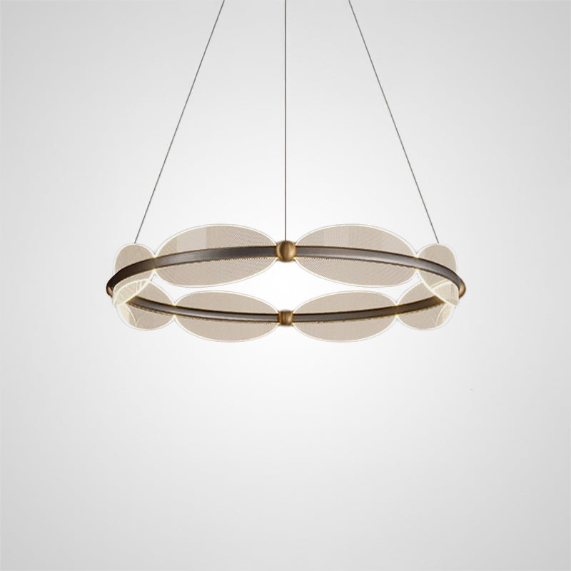 ELIS Ring Chandelier by Lampadom - close-up
