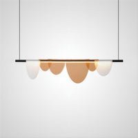 EQUALinear Chandelier by Lampadom - close-up