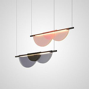 EQUAL COLOR Linear Chandelier by Lampadom