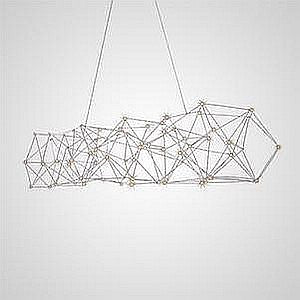 EXILE Linear Chandelier by Lampadom