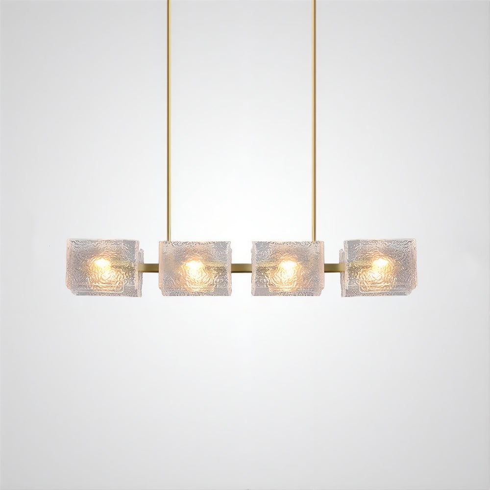 FABIOLA Linear Chandelier by Lampadom - top view