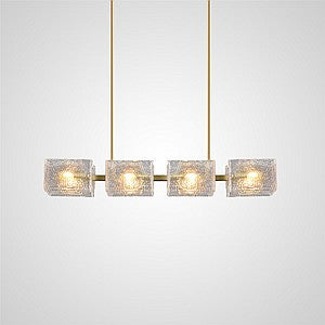 FABIOLA Linear Chandelier by Lampadom