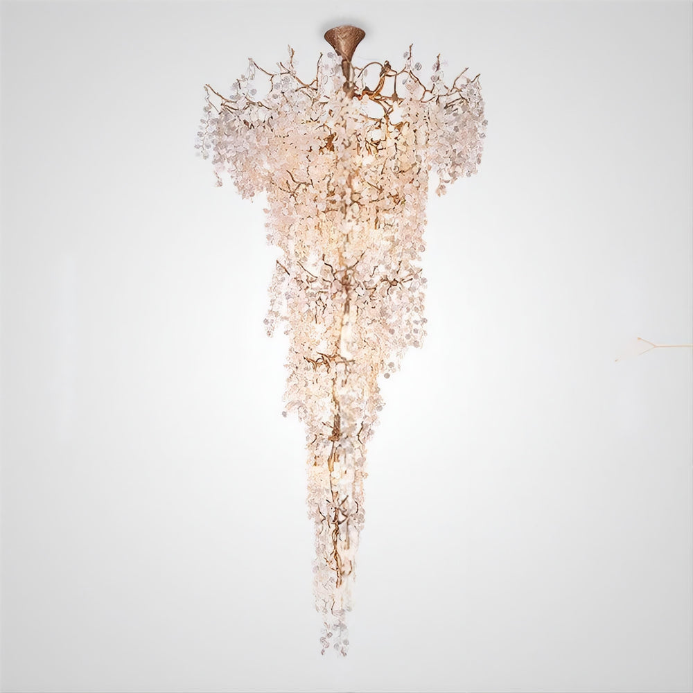 FAIRYTREE LUX Chandelier by Lampadom - side view