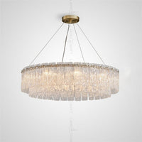 FAUSTINA Ring Chandelier by Lampadom - close-up
