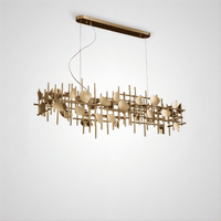FERNANDA Linear Chandelier by Lampadom - view 12
