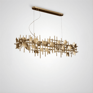 FERNANDA Linear Chandelier by Lampadom