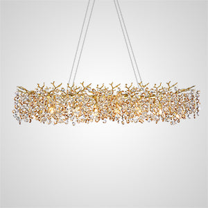 FLAMB Linear Chandelier by Lampadom - view 3