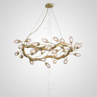 FLORENCE Ring Chandelier by Lampadom - scale reference