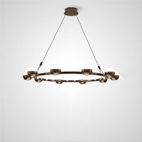 BARCELONA Ring Chandelier by Lampadom - detail view