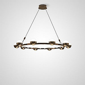 BARCELONA Ring Chandelier by Lampadom