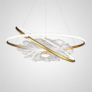 FLOWER Ring ChandelierS Chandelier by Lampadom