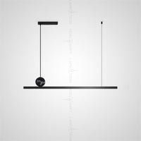 FLOYD D Linear Chandelier by Lampadom - scale reference