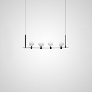FRANCOIS Linear Chandelier by Lampadom