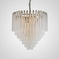 FRANKLIN Chandelier Chandelier in Crystal by Lampadom - installation view