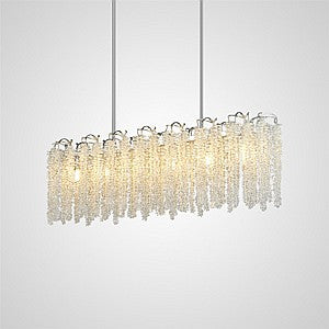 FREDLEIF L Linear Chandelier by Lampadom