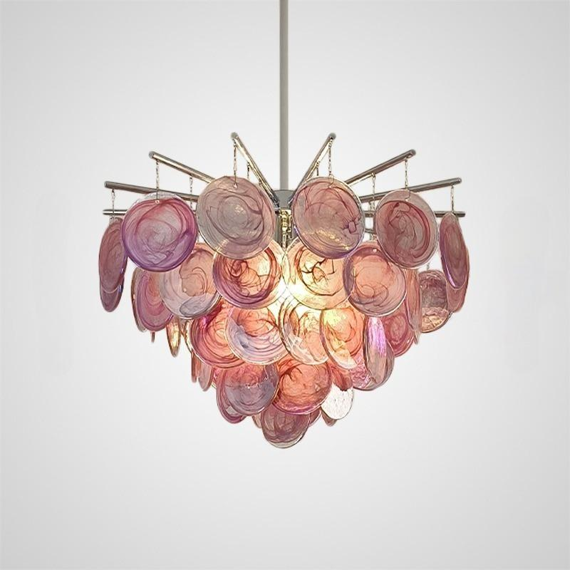 FROST COLOR Chandelier, Pink. by Lampadom - view 4