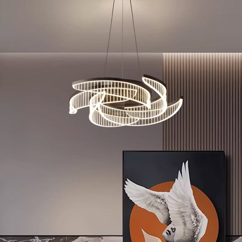 GABRIEL Chandelier Chandelier in Acrylic by Lampadom - view 11