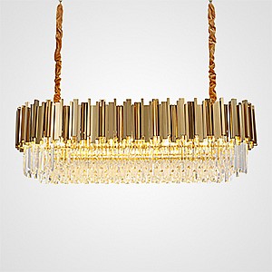 GENEVA Linear Chandelier by Lampadom