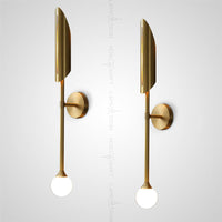 GERD B Wall Light by Lampadom - scale reference