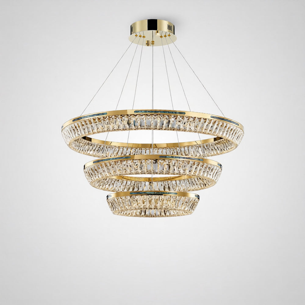 GERTRUDA LUX Ring Chandelier by Lampadom - view 16
