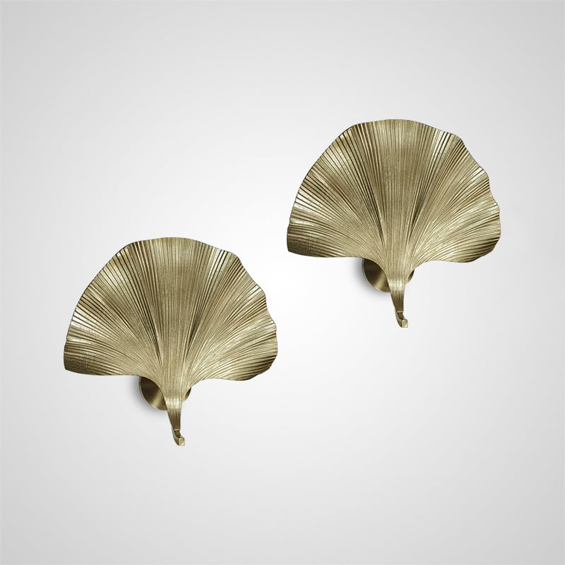 GINKGO BRASS Wall Light by Lampadom - view 2