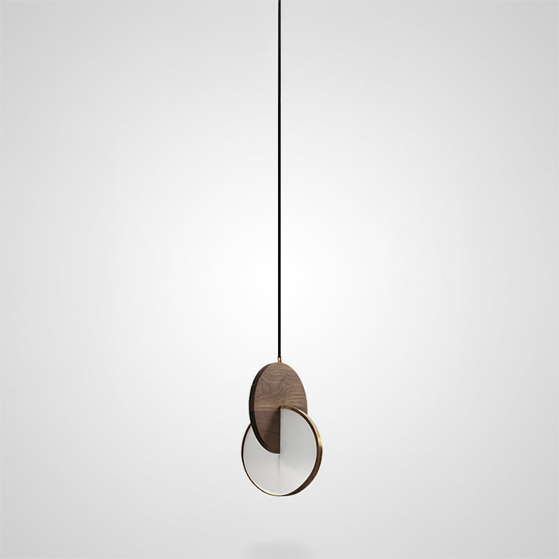 GLATT WOOD Pendant by Lampadom - close-up