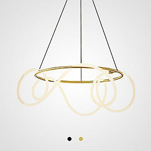 GLORIFY LUX R Ring Chandelier by Lampadom