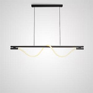 GLORIFY OPTIC Linear Chandelier by Lampadom