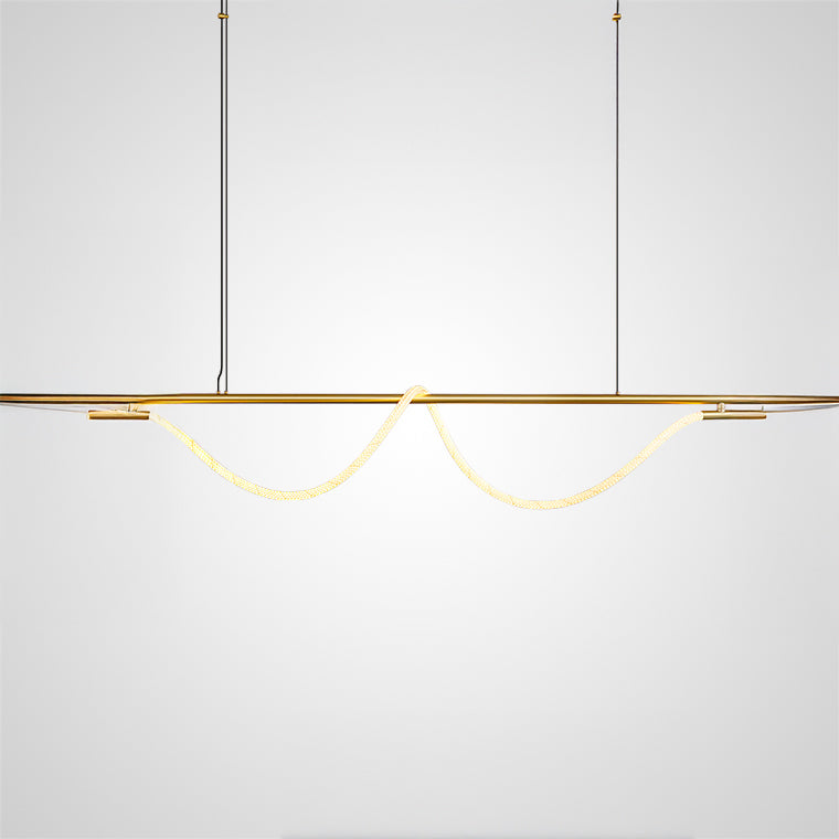 GLORIFY OPTIC LUX Linear Chandelier by Lampadom - view 16