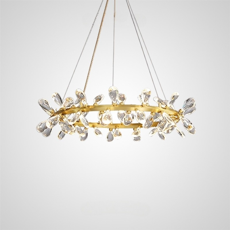 GLORIOLE Ring Chandelier by Lampadom - view 20