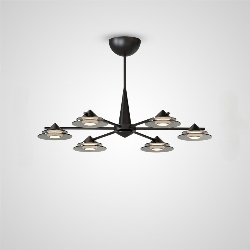 GORM CH Chandelier Chandelier in Crystal by Lampadom - view 11