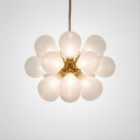 GRAPH MILK Chandelier by Lampadom - top view
