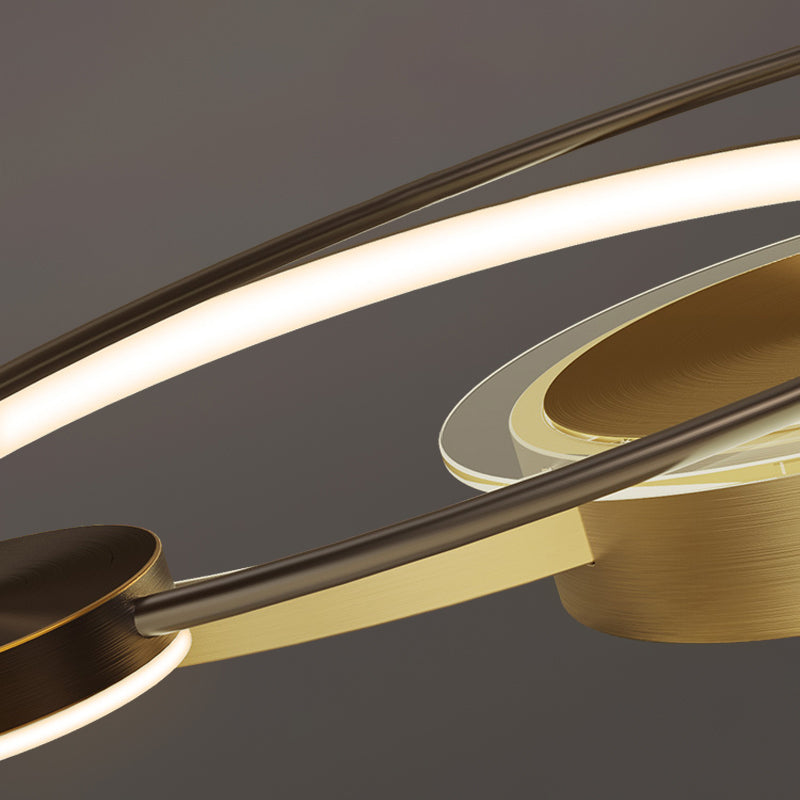 GRELS Ceiling Chandelier by Lampadom - close-up