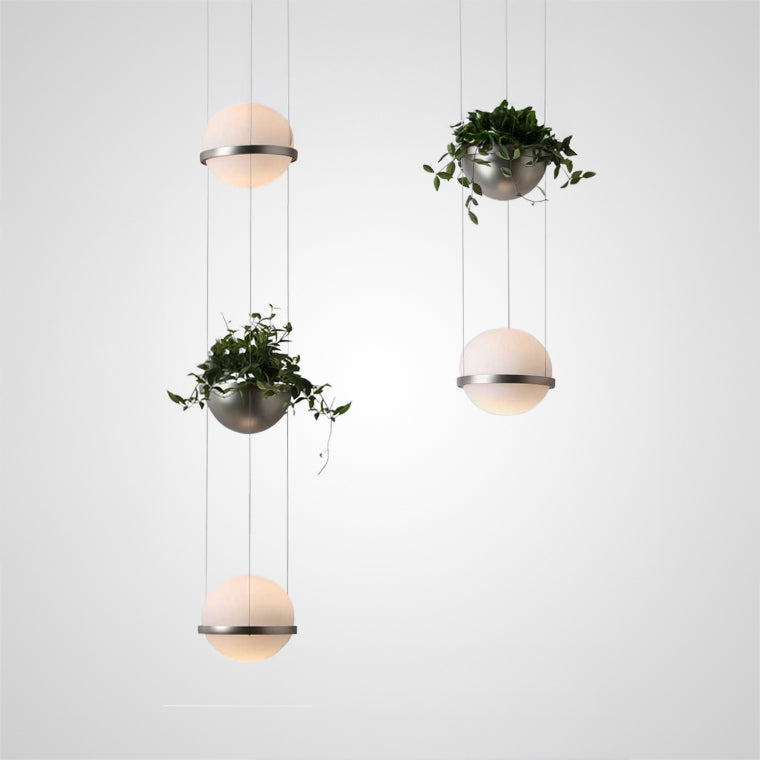 GRO Pendant by Lampadom - scale reference