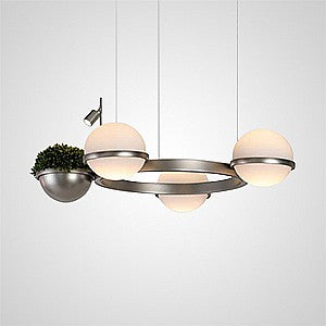 GRO Ring Chandelier by Lampadom