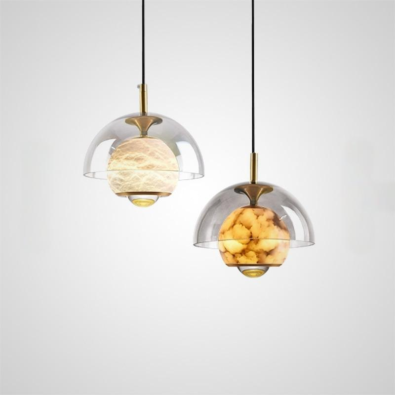 HENNEKE MARBLE pendant by Lampadom - view 20