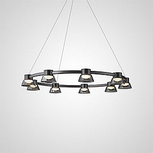 HILDFRID Ring Chandelier by Lampadom