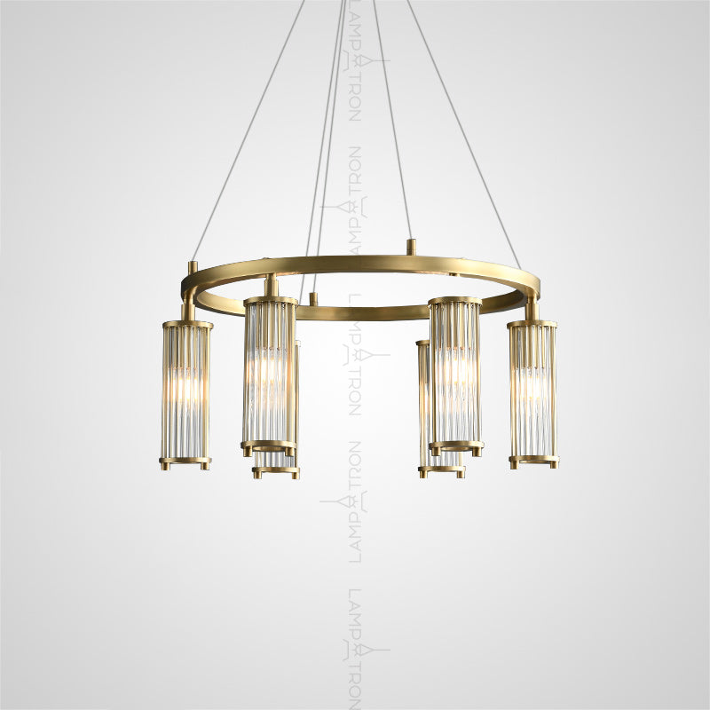 HILDIS Ring Chandelier by Lampadom - top view
