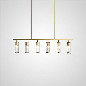 HILDIS Linear Chandelier by Lampadom