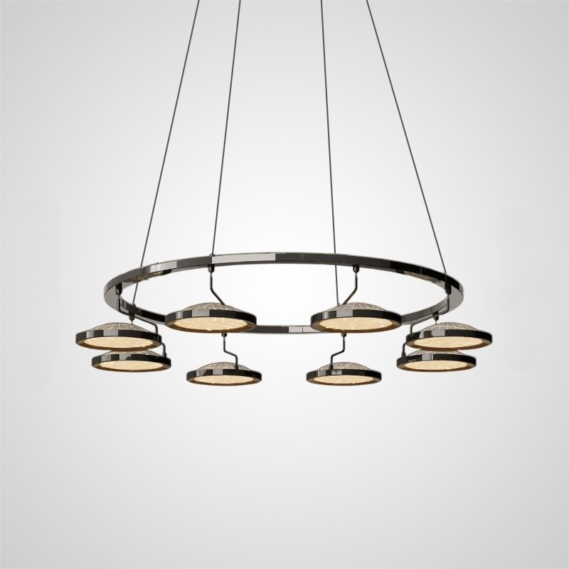 HOLGE RING Chandelier by Lampadom - view 12