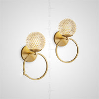 HOOP C Wall Light by Lampadom - top view