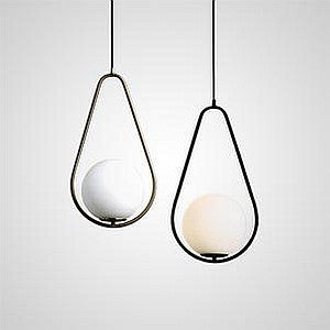 HOOP DROP Pendant by Lampadom