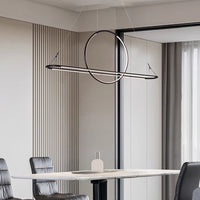 IDON Linear Chandelier by Lampadom - detail view