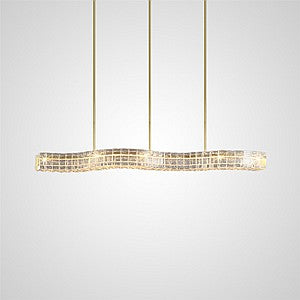 IMANUEL Linear Chandelier by Lampadom