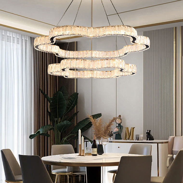 INGVALD Ring Chandelier by Lampadom - side view
